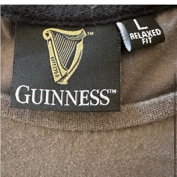 Guinness Embroidered Irish‎ Pewter Official T-Shirt
Harp, Grey, Size L - Picture 7 of 9